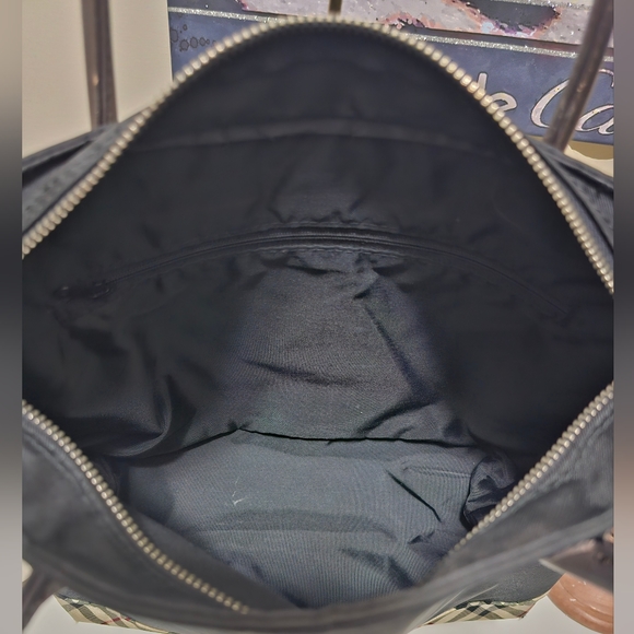 GUC VINTAGE BURBERRY BLUE LABEL TOTE SATCHEL BAG - Picture 6 of 15